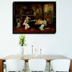 Πίνακας - Αντίγραφο - The Music Room - Mihály Munkácsy 